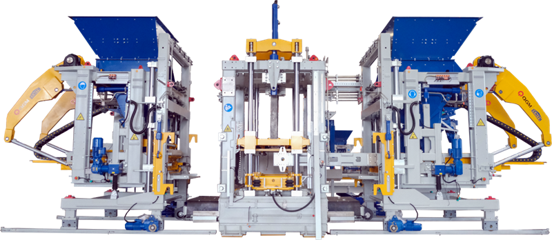 ماشین ساخت آجر هوشمند باطله QGM ZN2000-2C - ساختن هر باطله یک 