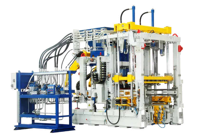 دستگاه آجر اتوماتیک QGM ZN1200-2S | دستگاه هوشمند ساخت بلوک بتنی برای بازیافت زباله جامد